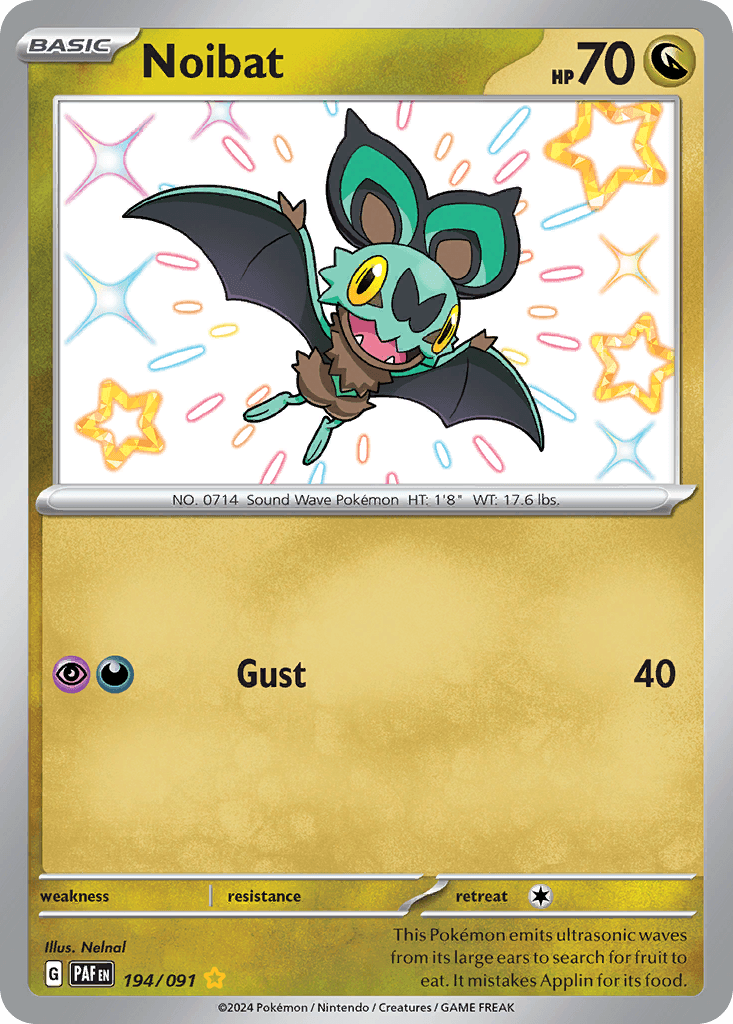 Noibat: Paldean Fates