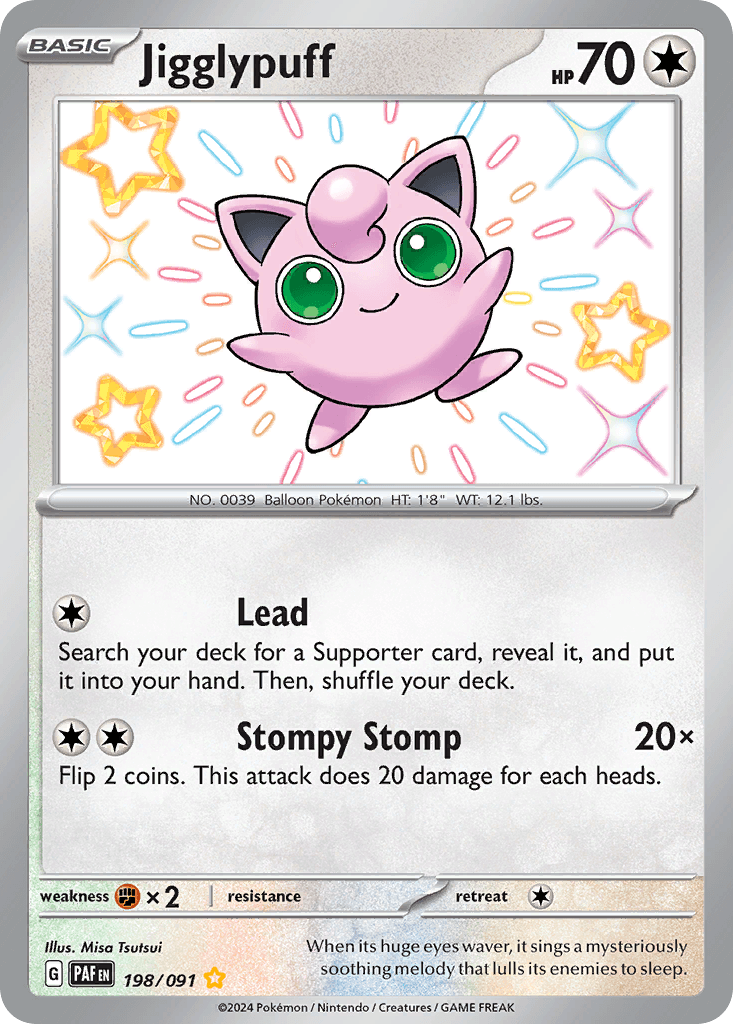 Jigglypuff: Paldean Fates