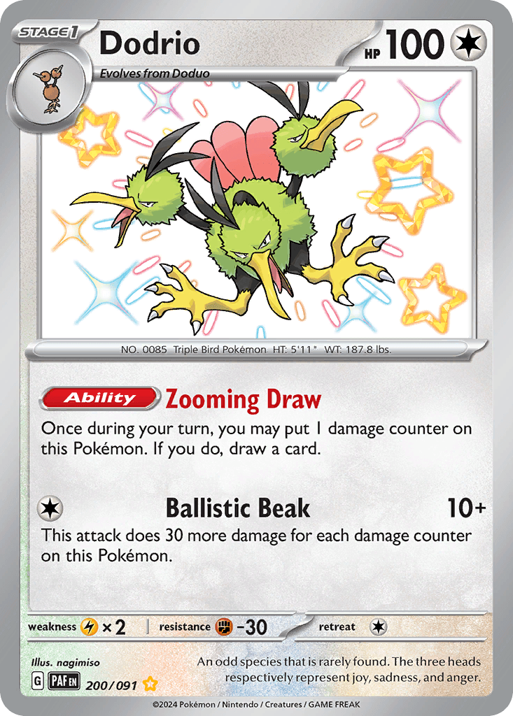 Dodrio: Paldean Fates
