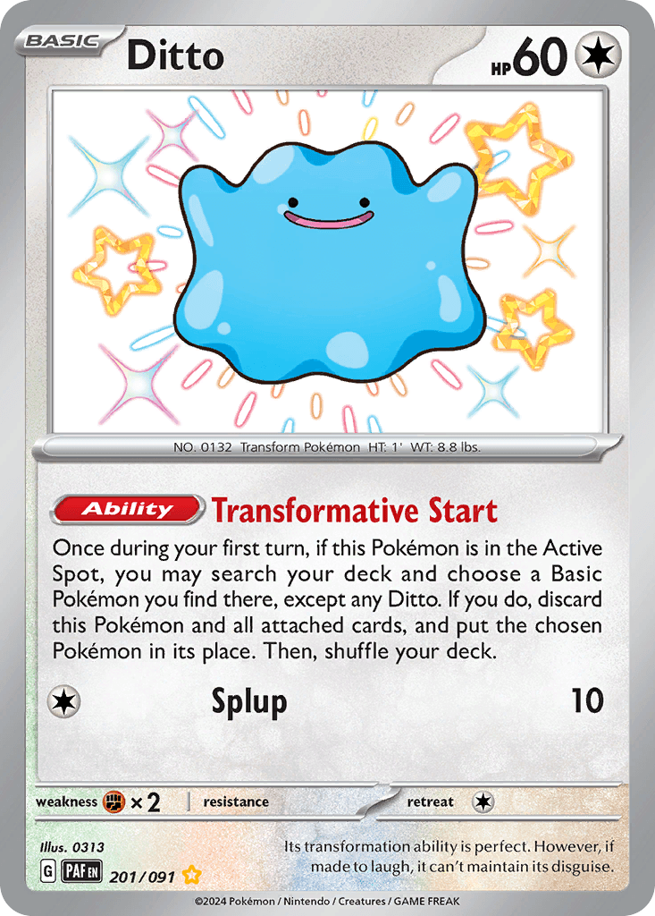 Ditto: Paldean Fates
