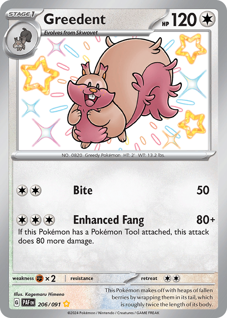 Greedent: Paldean Fates