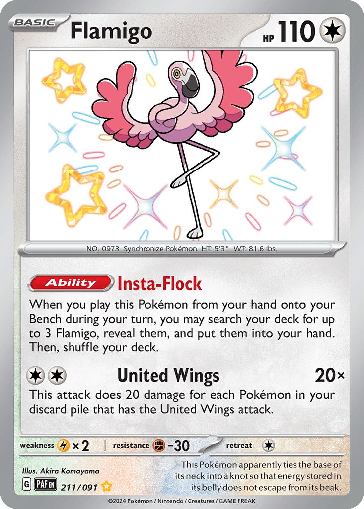 Flamigo: Paldean Fates