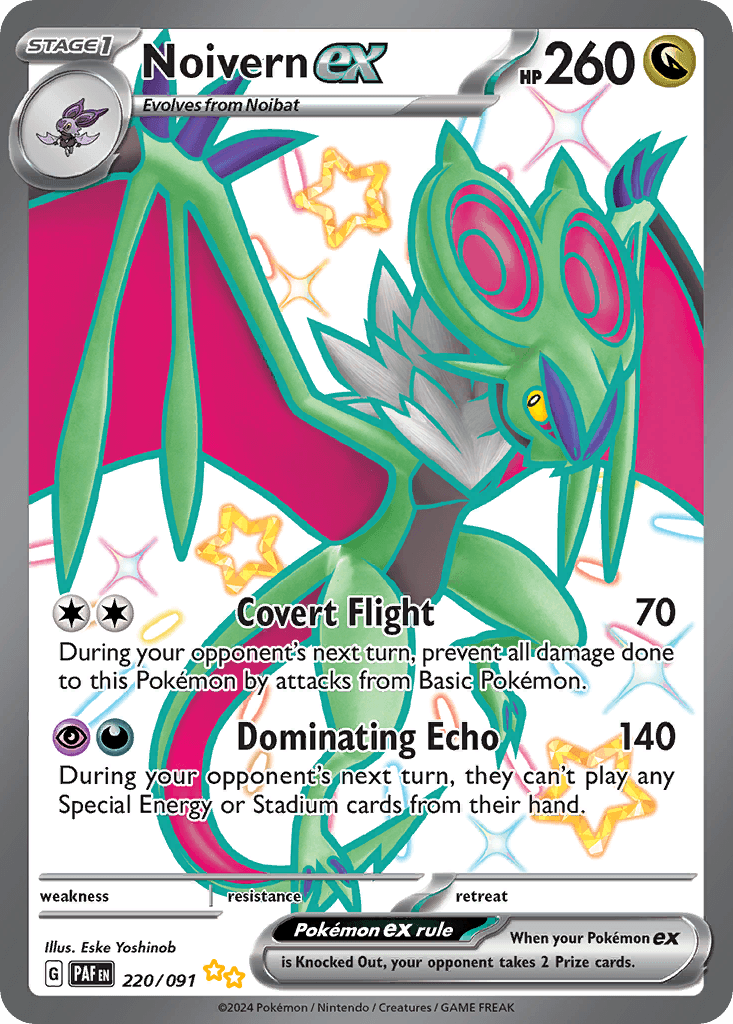 Noivern ex: Paldean Fates