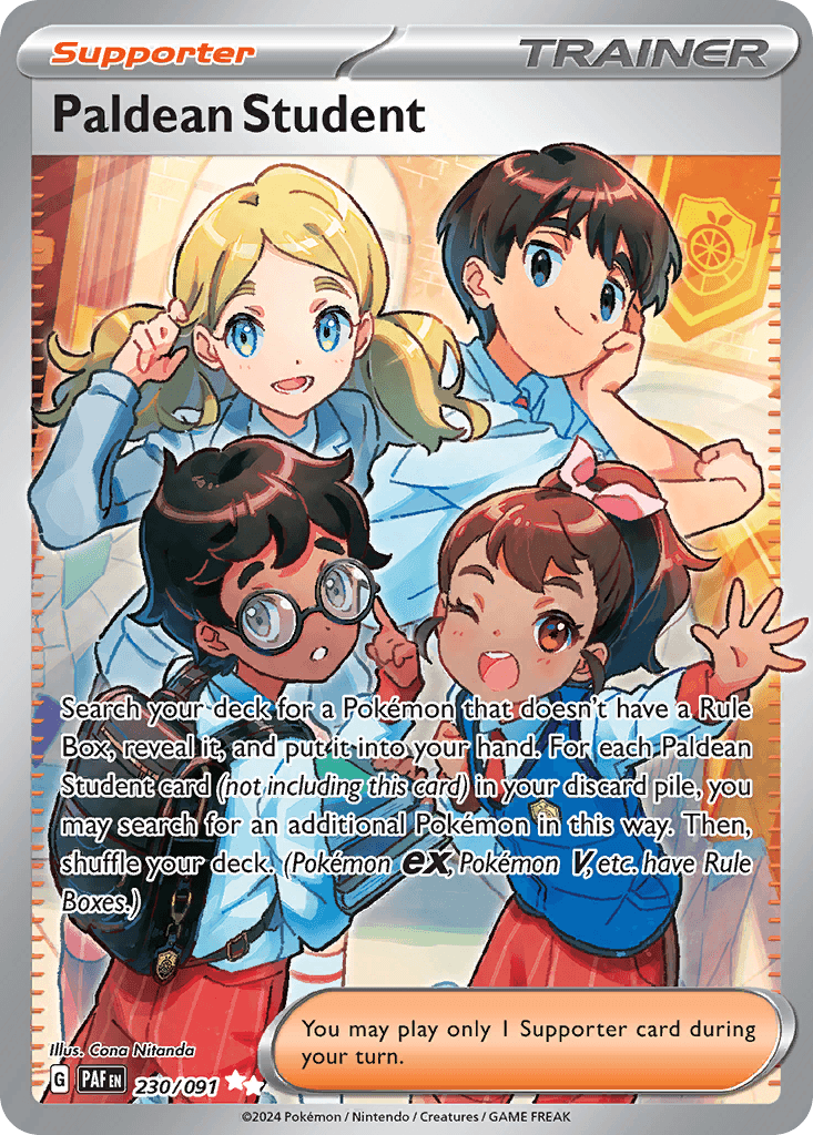 Paldean Student: Paldean Fates