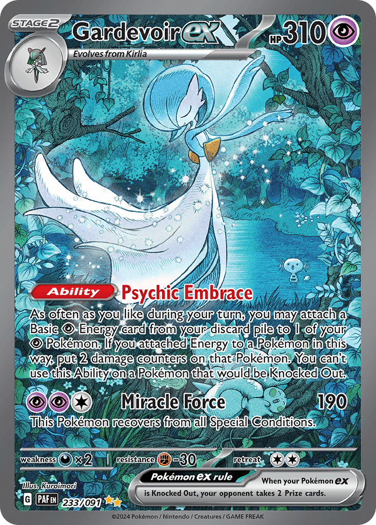Gardevoir ex: Paldean Fates