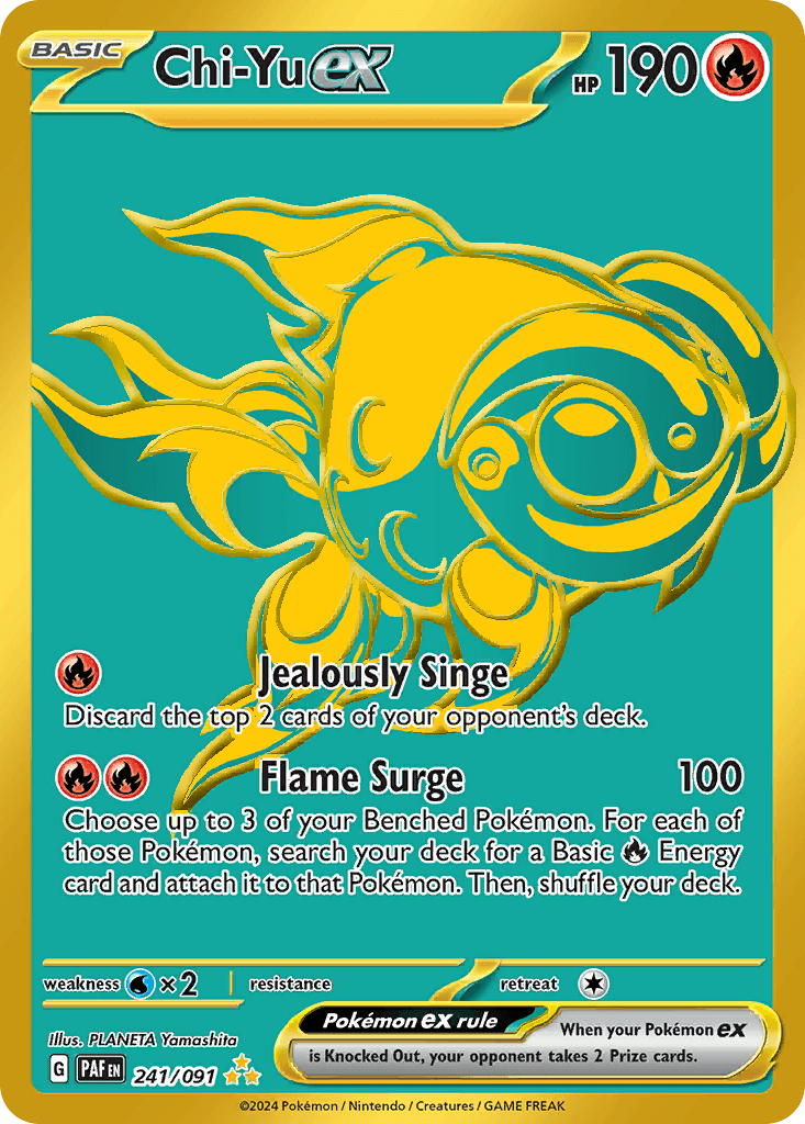Chi-Yu ex: Paldean Fates