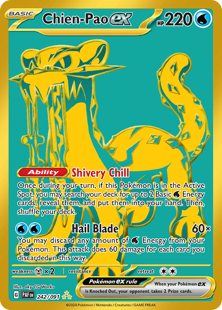 Chien-Pao ex: Paldean Fates