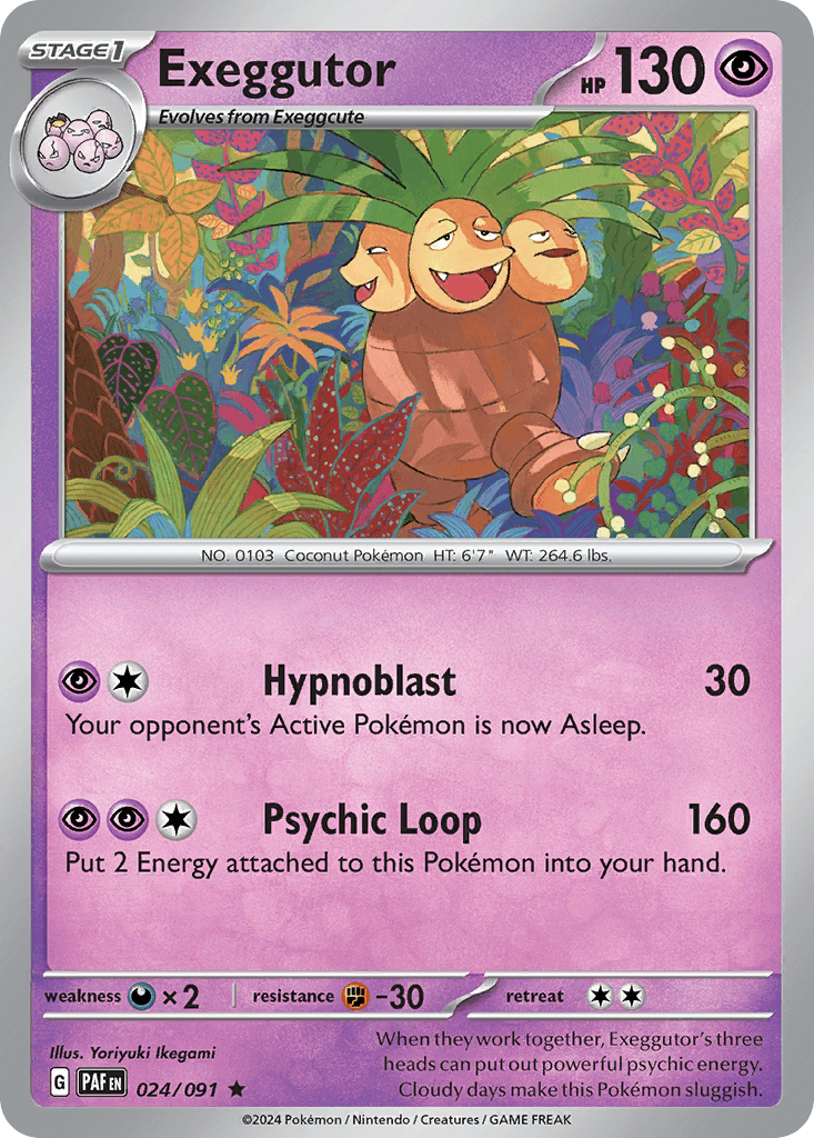 Exeggutor: Paldean Fates