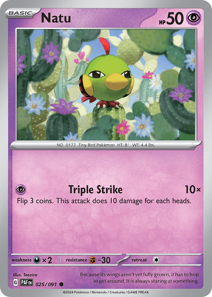 Natu: Paldean Fates