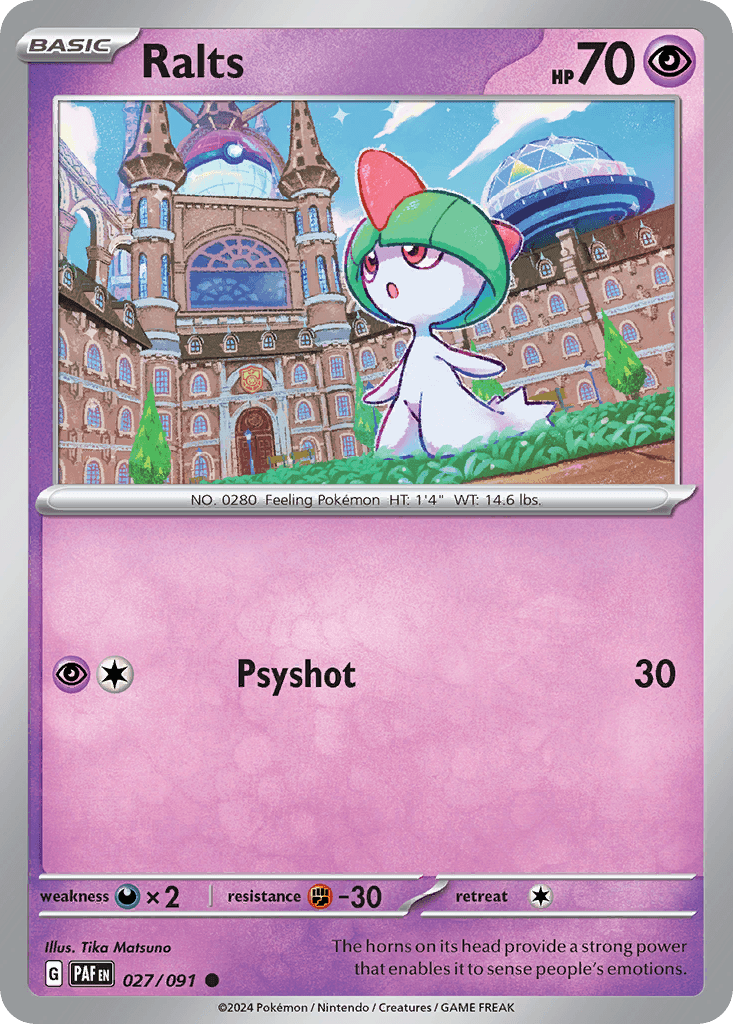 Ralts: Paldean Fates