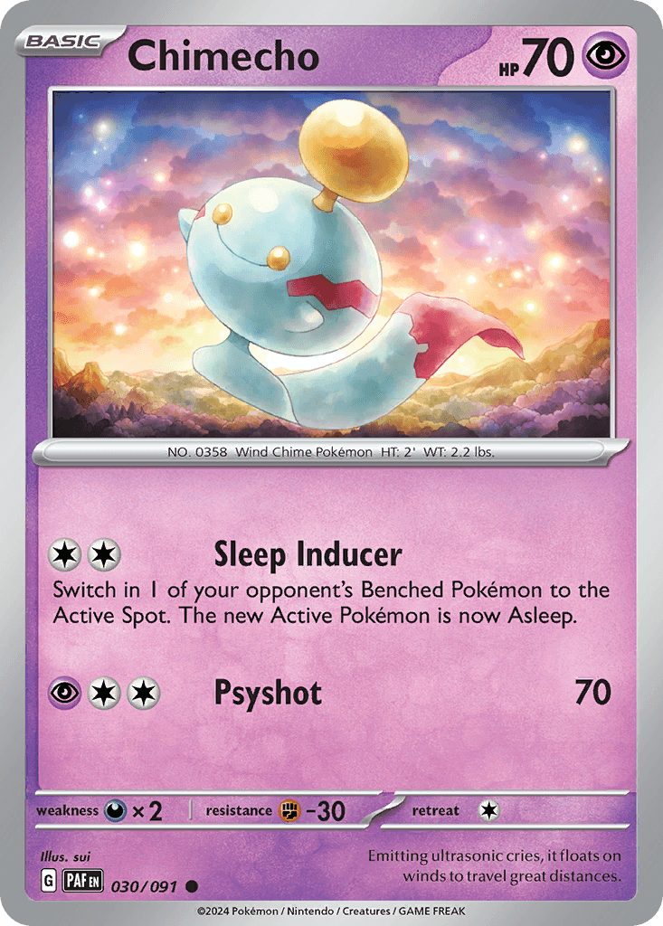 Chimecho: Paldean Fates