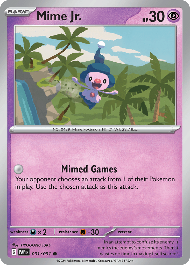 Mime Jr.: Paldean Fates