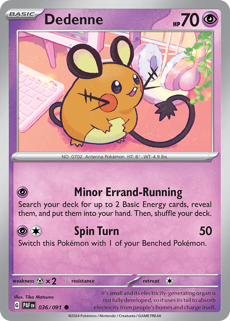 Dedenne: Paldean Fates