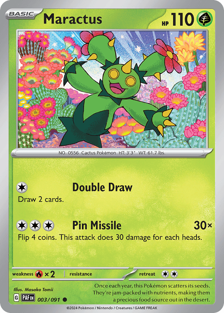 Maractus: Paldean Fates