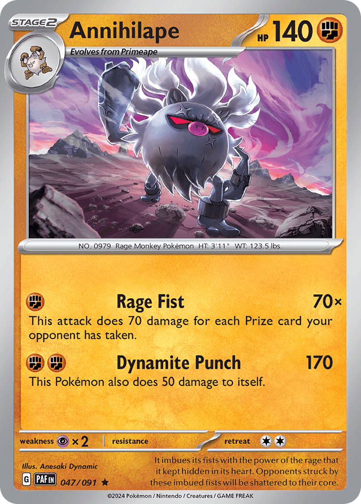 Annihilape: Paldean Fates