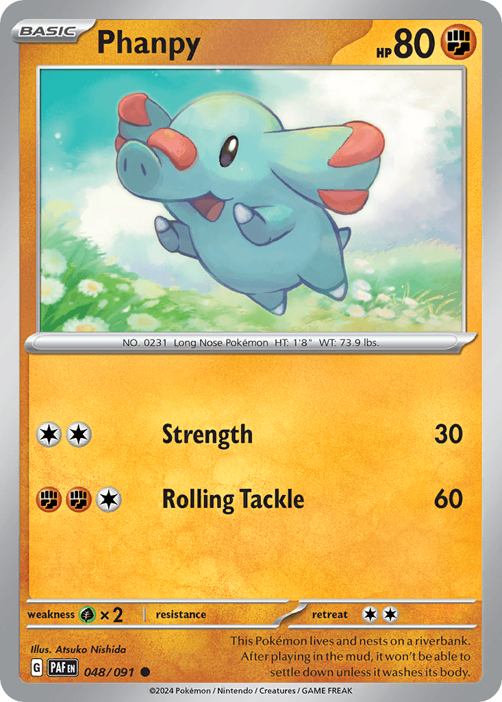 Phanpy: Paldean Fates