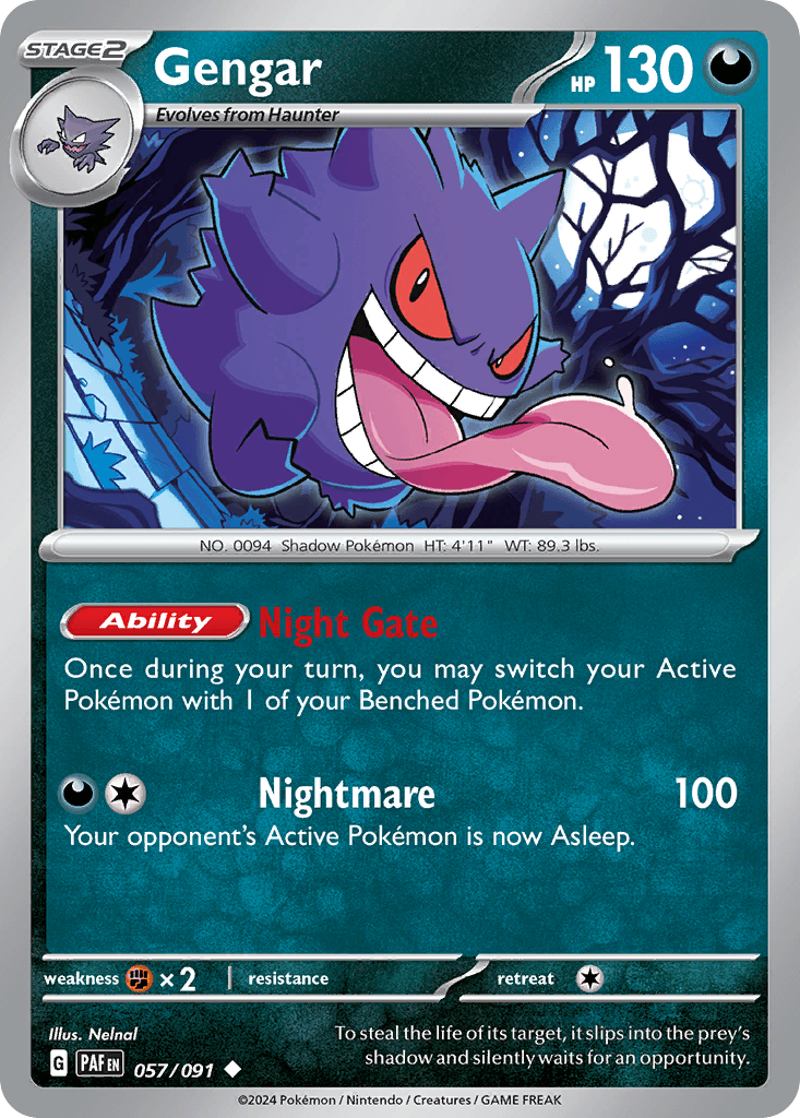 Gengar: Paldean Fates