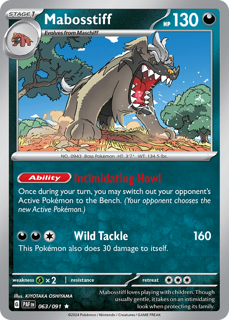 Mabosstiff: Paldean Fates