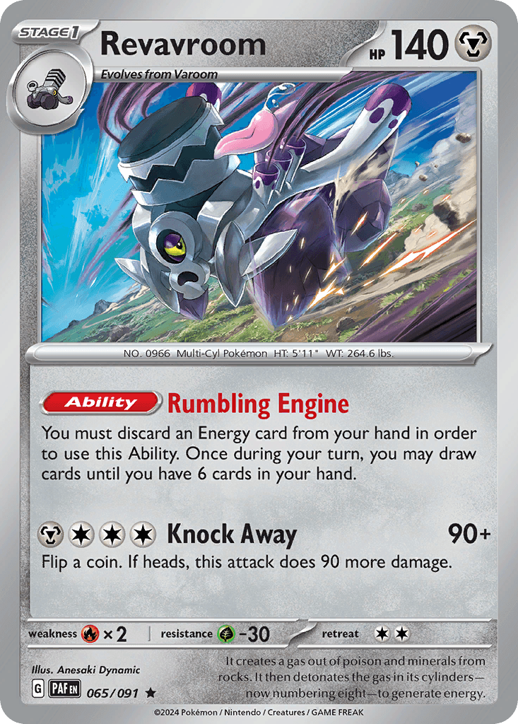 Revavroom: Paldean Fates