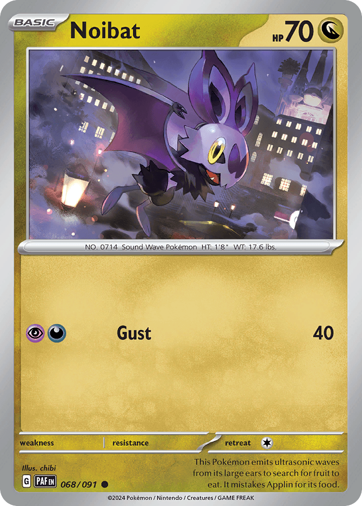 Noibat: Paldean Fates