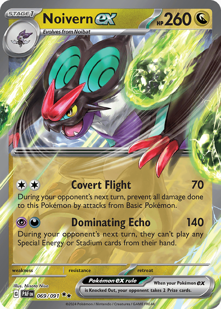 Noivern ex: Paldean Fates