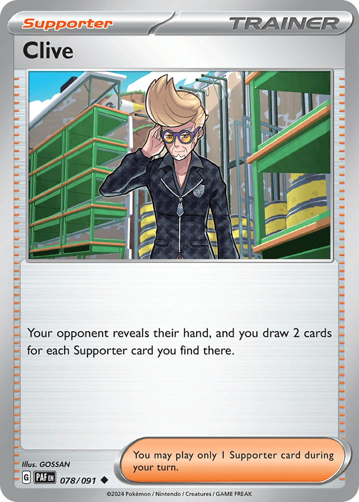 Clive: Paldean Fates