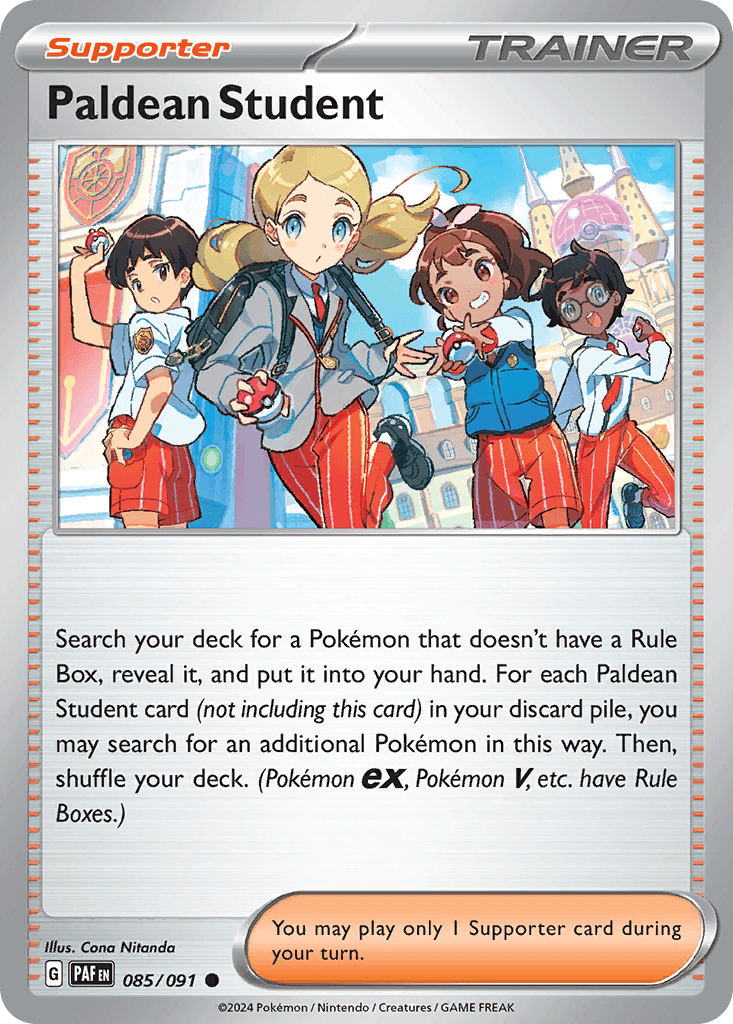 Paldean Student: Paldean Fates