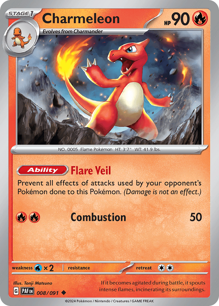 Charmeleon: Paldean Fates