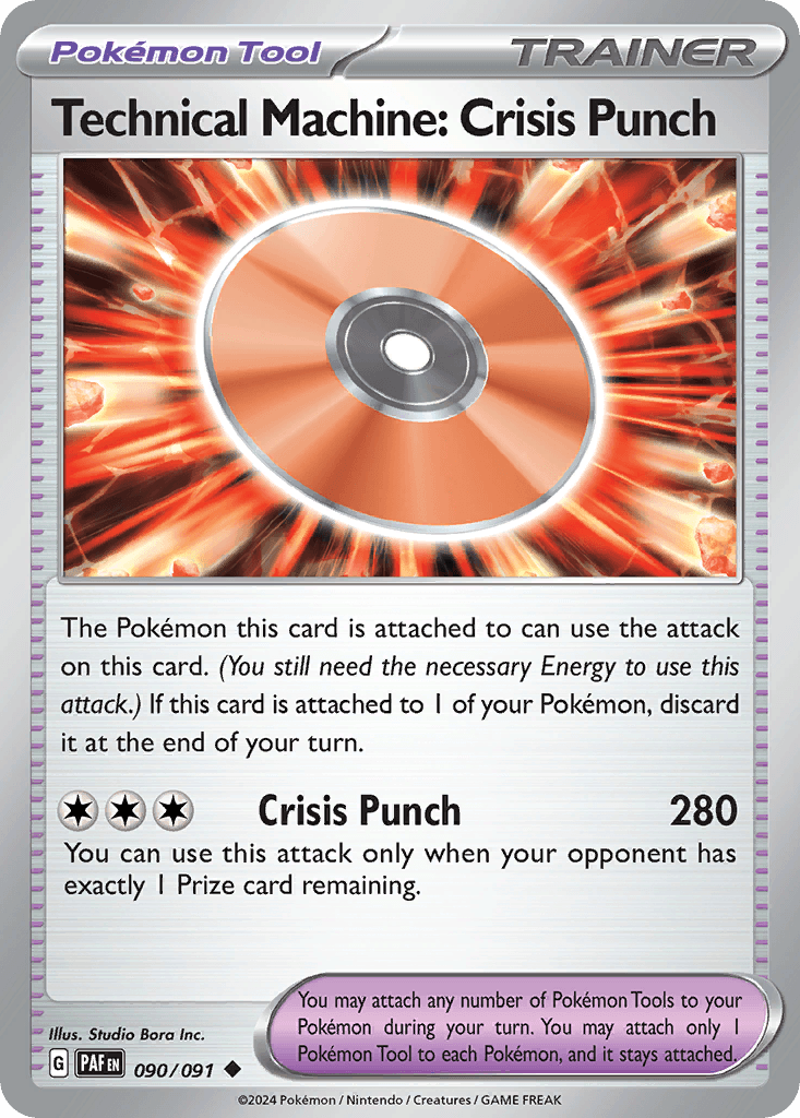 Technical Machine: Crisis Punch: Paldean Fates