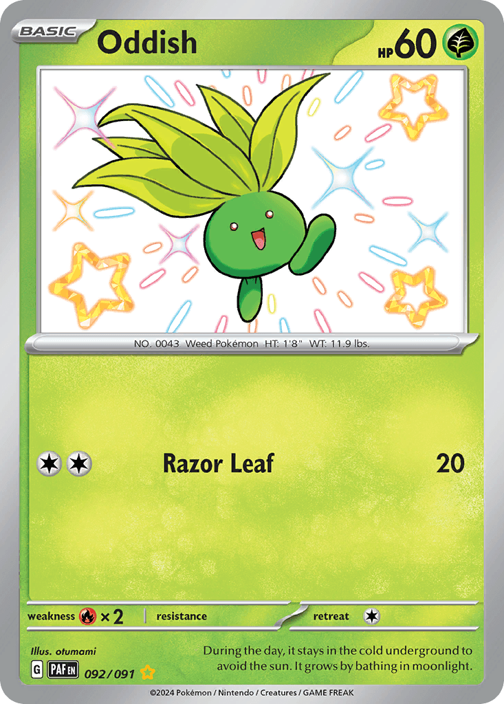 Oddish: Paldean Fates