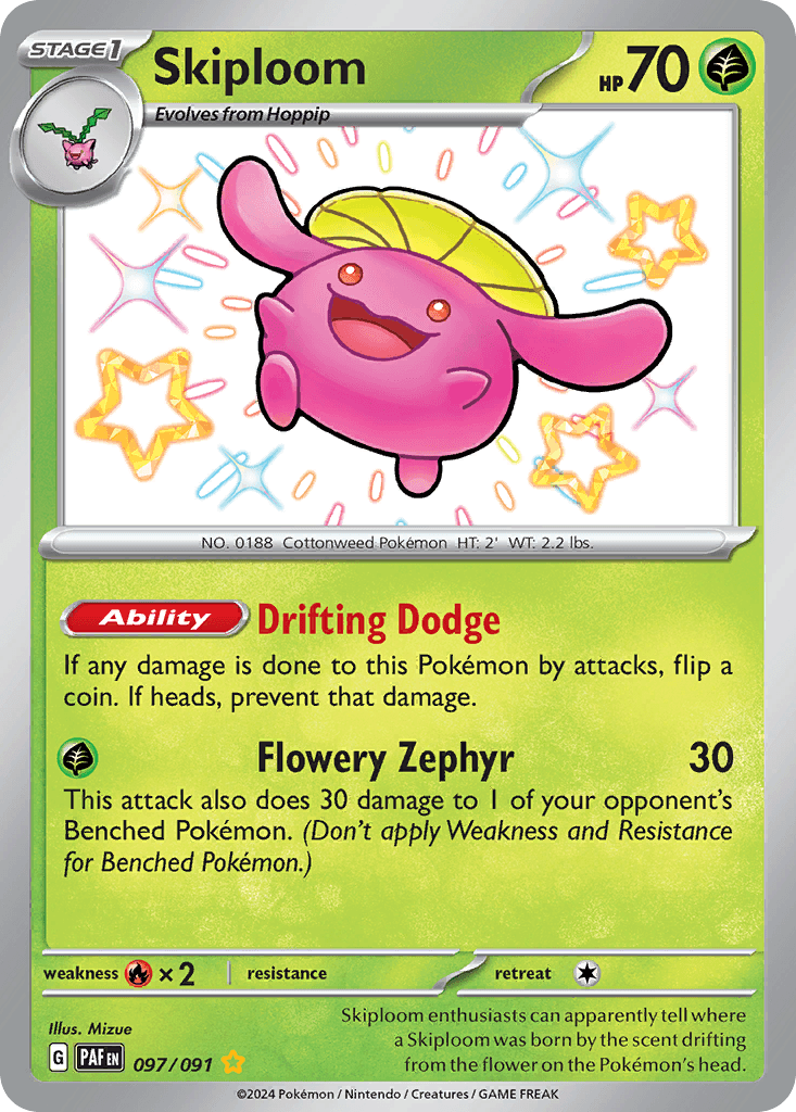 Skiploom: Paldean Fates
