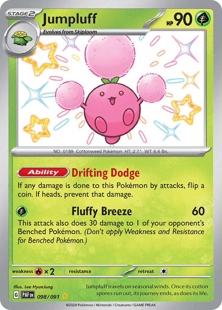 Jumpluff: Paldean Fates