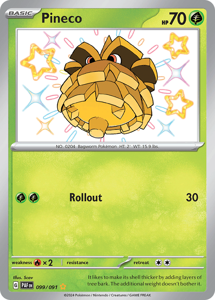 Pineco: Paldean Fates