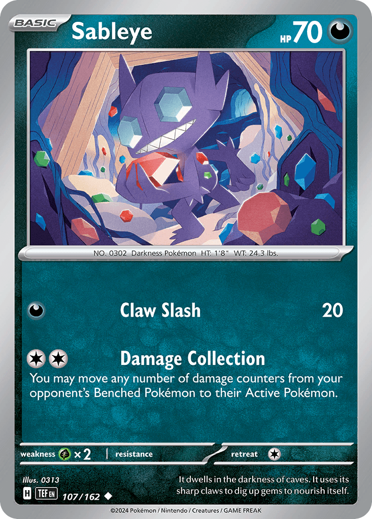 Sableye: Temporal Forces