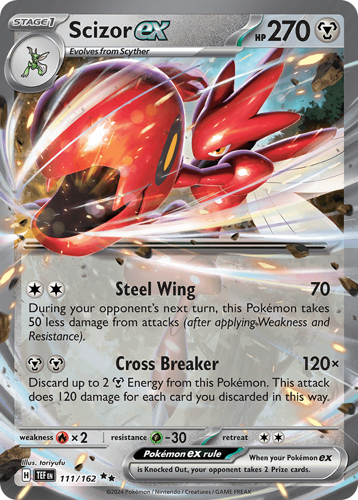 Scizor ex: Temporal Forces