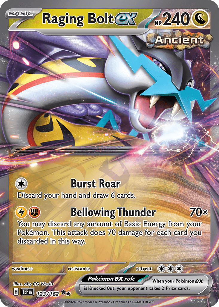 Raging Bolt ex: Temporal Forces