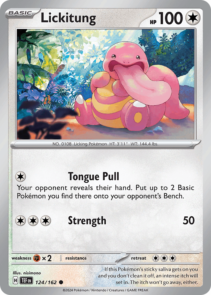Lickitung: Temporal Forces