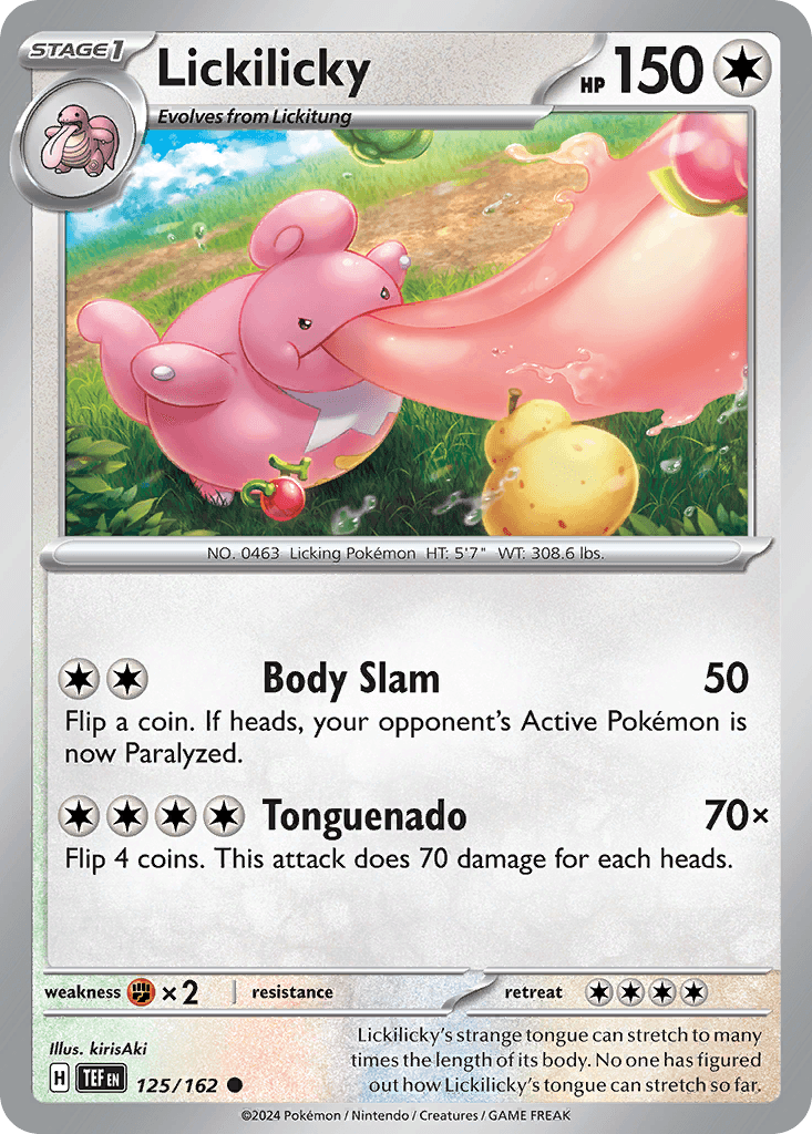 Lickilicky: Temporal Forces