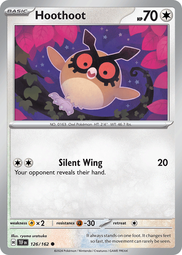 Hoothoot: Temporal Forces