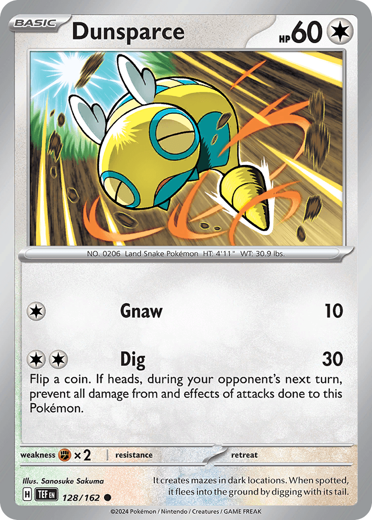 Dunsparce: Temporal Forces
