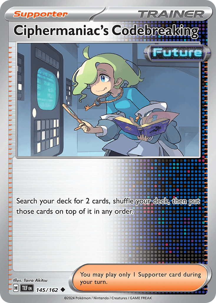 Ciphermaniac's Codebreaking: Temporal Forces
