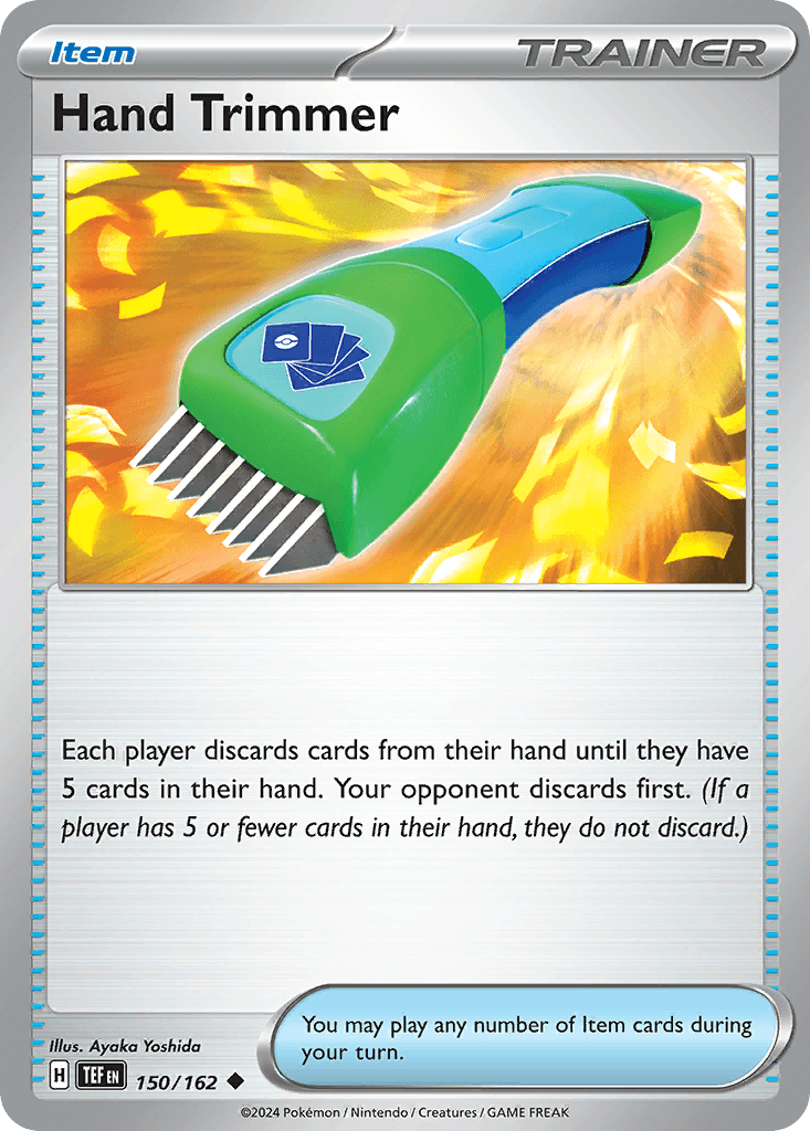 Hand Trimmer: Temporal Forces