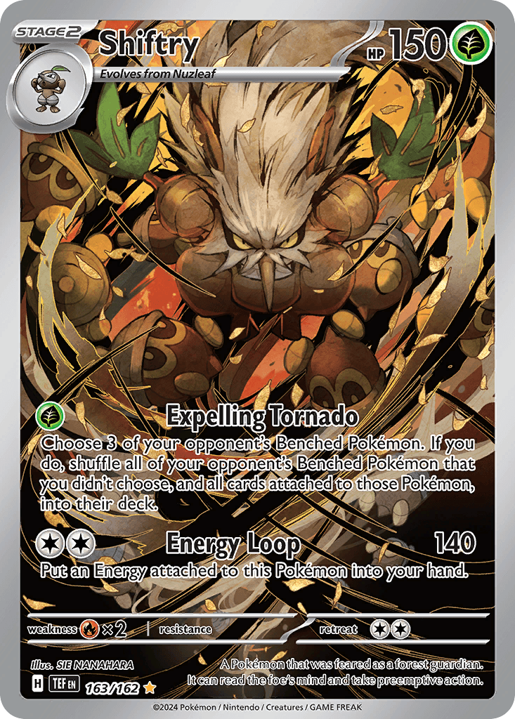 Shiftry: Temporal Forces
