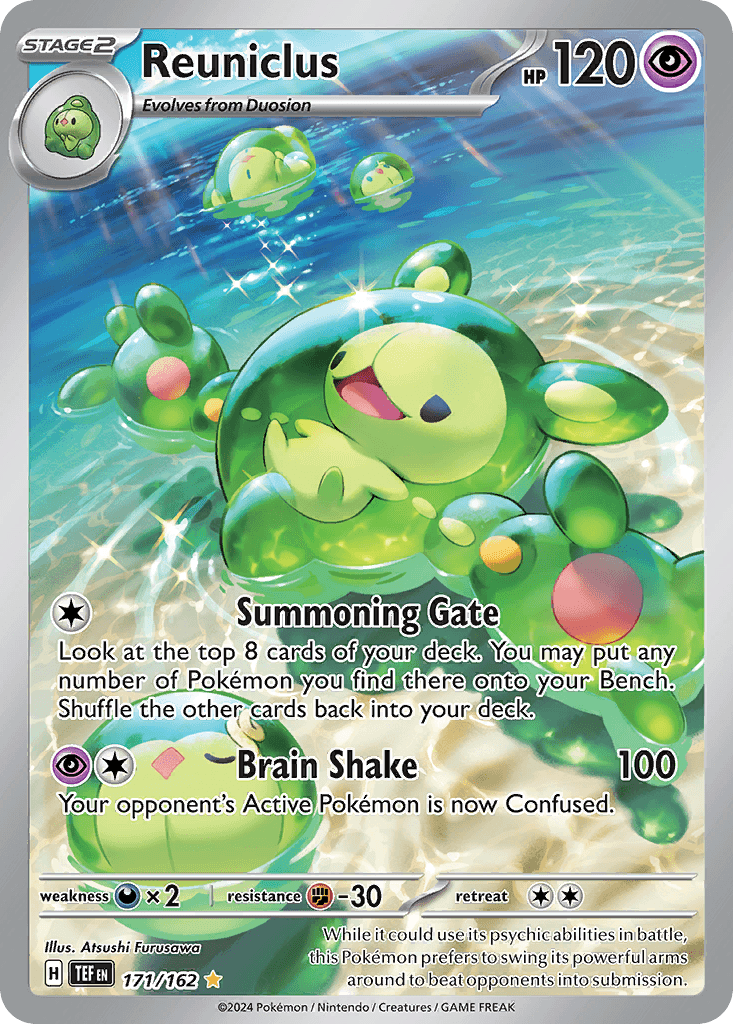 Reuniclus: Temporal Forces