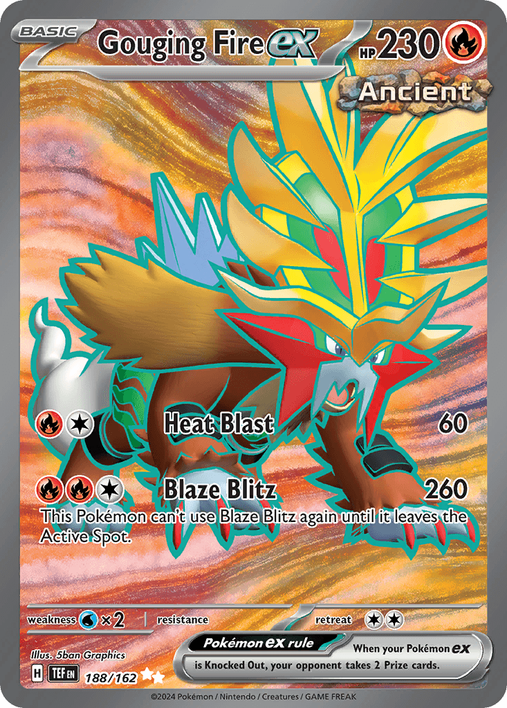 Gouging Fire ex: Temporal Forces