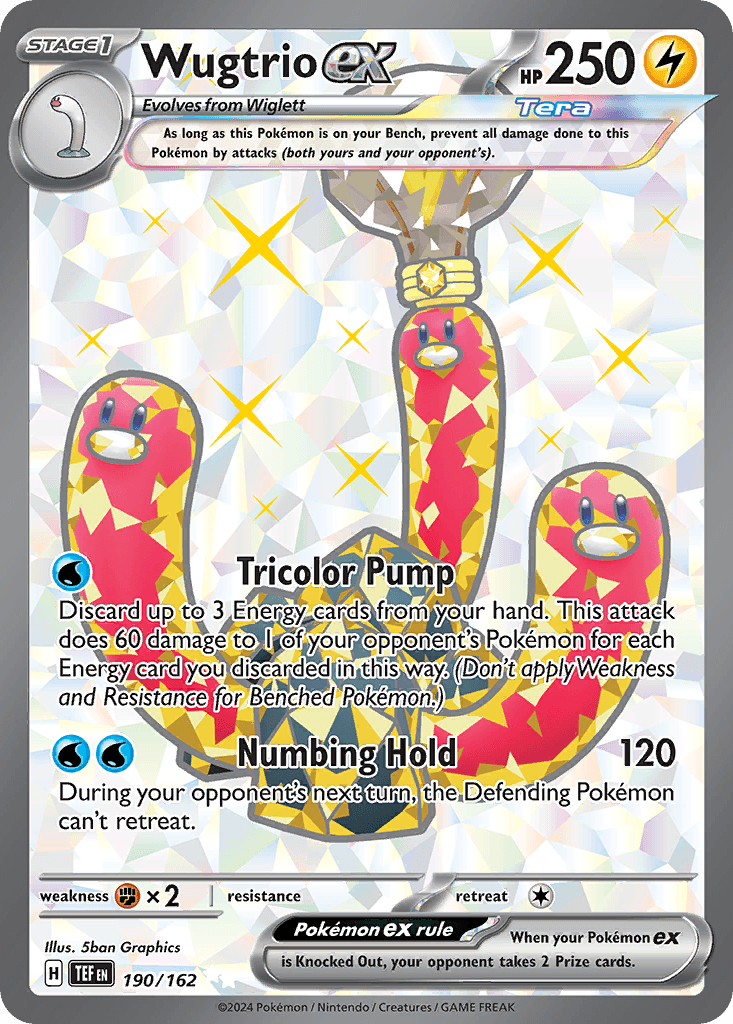 Wugtrio ex: Temporal Forces