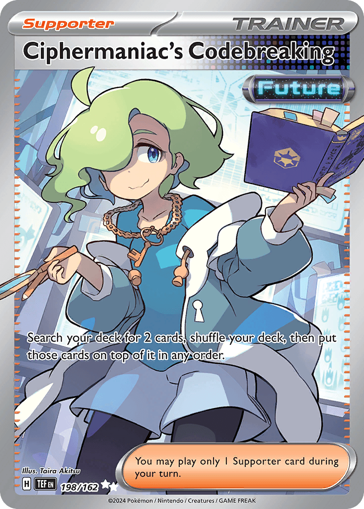 Ciphermaniac's Codebreaking: Temporal Forces