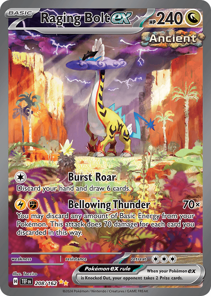 Raging Bolt ex: Temporal Forces
