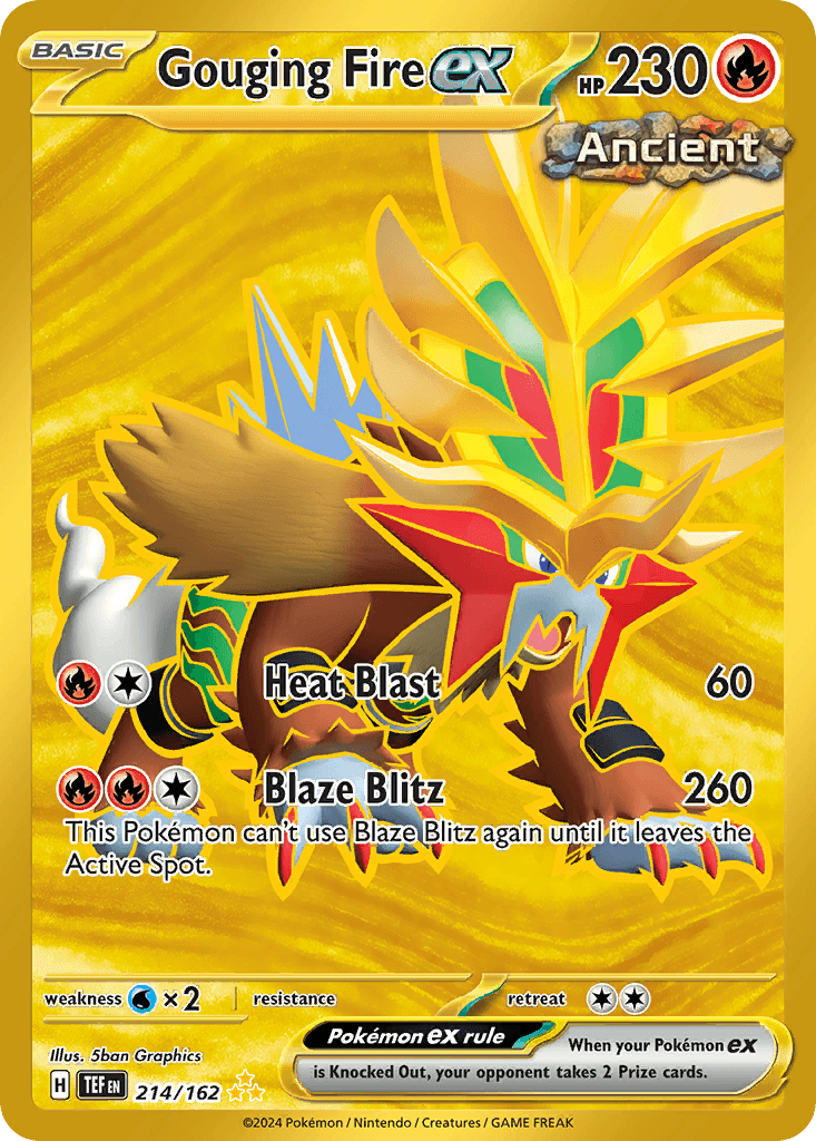 Gouging Fire ex: Temporal Forces