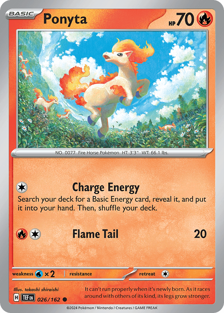 Ponyta: Temporal Forces